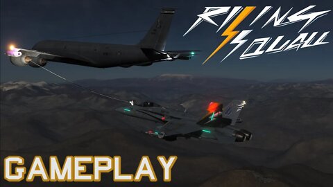 Low-level Infiltration and Airbase Strike! DCS: Rising Squall Gameplay