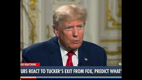 Trump Reacts To Tucker Carlson Getting Fired From Fox News