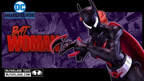 McFarlane Toys DC Multiverse Batman Futures End Wave Batwoman Figure @The Review Spot