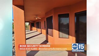 Protect your family and your home with Boss Security Screens