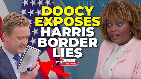 White House Panic as Doocy Reveals Shocking Truth About VP Harris Secret Border Operation
