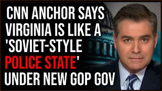 CNN Host Compares Virginia To 'Soviet-Style Police State' As Glenn Youngkin Takes Office