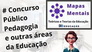 # Mapas Mentais para Concurso público pedagogia