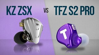 KZ ZSX Terminator vs TFZ S2 PRO - Batalha de frequências #22