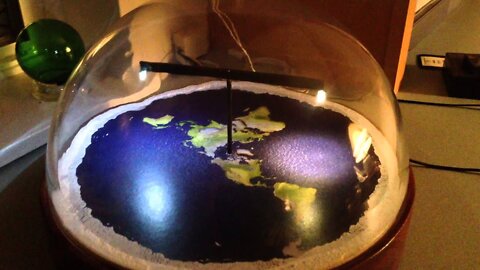Flat Earth with dome 3D model by Chris C Pontius (Early Version) - Mark Sargent ✅