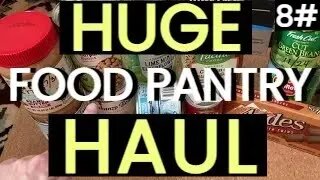 Food Pantry Haul & Food Bank Haul BLESSINGS! Prepping With Awesome Food Pantry Meals ENJOY