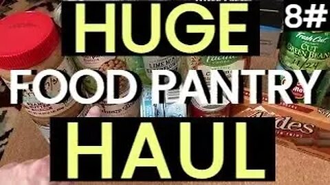 Food Pantry Haul & Food Bank Haul BLESSINGS! Prepping With Awesome Food Pantry Meals ENJOY