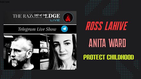 Ross Lahive & Anita Ward Chats Razors edge