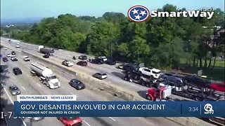 Gov. Ron DeSantis involved in crash in Tennessee