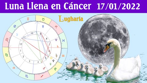 Luna Llena en Cáncer enero 2022