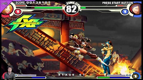 (PS2) King of Fighter XI - 32 - Malin - Single play (req play) - Lv 4
