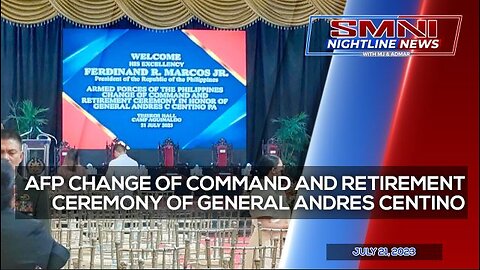 REPLAY: AFP Change of Command and retirement Ceremony of General Andres Centino | July 21, 2023