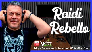 A LENDA DA DANCE MUSIC ( RAIDI REBELLO ) - Voice PodCast #101