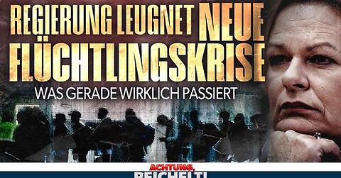 Die Wahrheit über die NEUE Flüchtlingskrise // Faeser leugnet Migrations-Probleme!