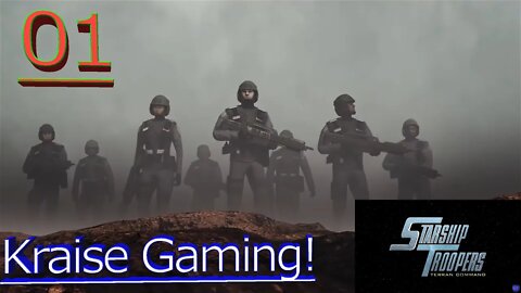 Episode 1: Cant Wait, First Look! - Starship Troopers: Terran Command - By Kraise Gaming!