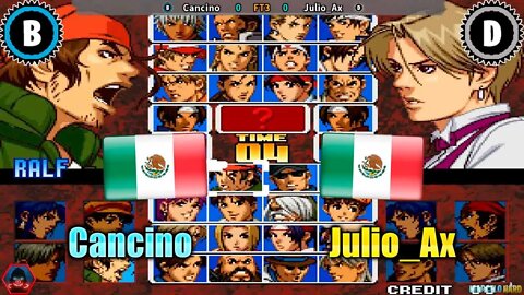The King of Fighters '99 (Cancino Vs. Julio_Ax) [Mexico Vs. Mexico]