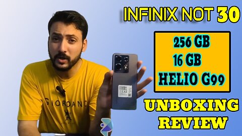 NOTE 30 INFINIX BEST FOR GAMES .. 256 GB ROM AND 16 GB RAM MUST WATCH