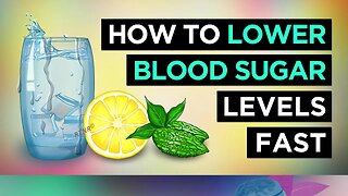 8 Ways To LOWER Your Blood Sugars (Quickly & Naturally)