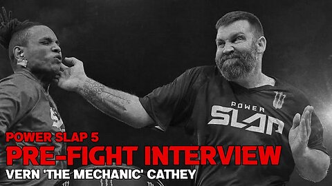 Power Slap 5 Pre-Fight Interview Vern "The Mechanic" Cathey