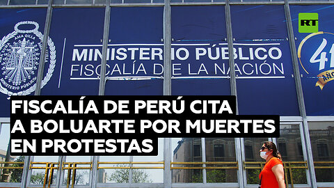 La Fiscalía de Perú cita a Dina Boluarte a declarar por las muertes en manifestaciones