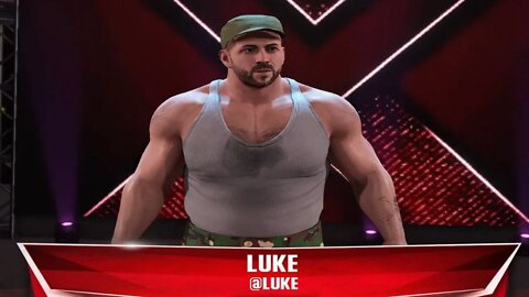 WWE 2k22 BushWacker Luke Entrance