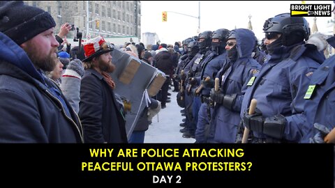 Why Are Police Attacking Peaceful Ottawa Protesters?