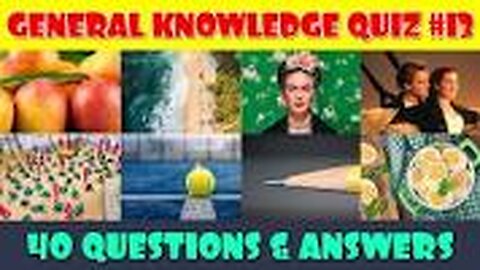 General knowledge questions. Did you know?