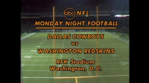 1978-10-02 Dallas Cowboys vs Washington Redskins