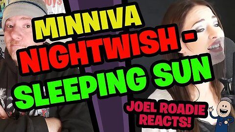 Nightwish | Sleeping Sun (Cover by Minniva) - Roadie Reacts
