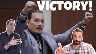 Victory for Johnny Depp! Body Language and Jury Reactions w/ Behavioral Arts and Law & Lumber