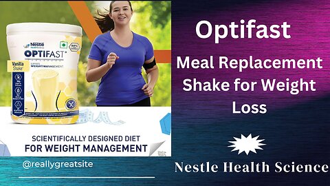 Best Meal Replacement Shake for Weight Loss : Optifast