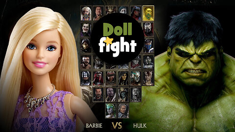 Barbie vs Hulk | Mortal Kombat