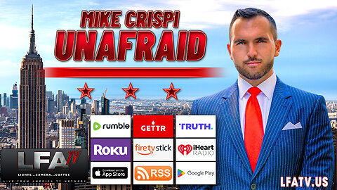 MIKE CRISPI UNAFRAID 6.14.23 @12pm: TRUMP ARRESTED TWICE AND NOW TWO MORE TO COME?