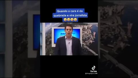 QUANDO O CARA E DA QUEBRADA !!! E VIRA JORNALISTA ( MEMES 2021 )