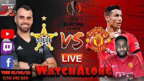 SHERIFF TIRASPOL vs MANCHESTER UNITED - LIVE Stream Watchalong - UEFA Europa League