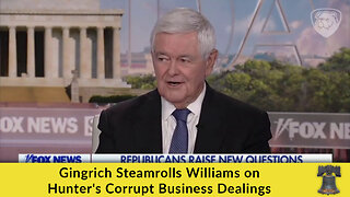 Gingrich Steamrolls Williams on Hunter's Corrupt Business Dealings