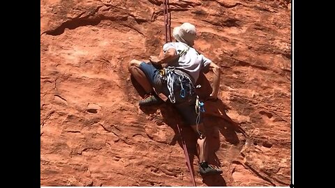 Red Rock TR Climbing Beta Series Episode 7: Cowlick Crag / Bad Hair Day's Crux (5.9+)