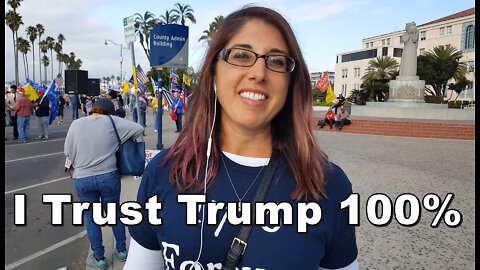 "I Trust Trump 100%"
