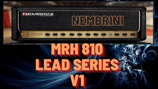 Nembrini MRH810 LEAD SERIES Demo Review