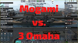 Mogami vs. 3 Omaha