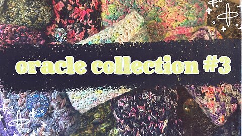 My oracle deck & crochet bag collection #3