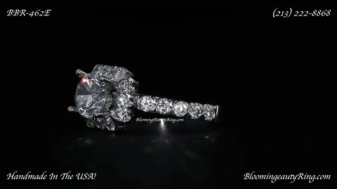 BBR-462E Only Engagement Ring By BloomingBeauyRing.com