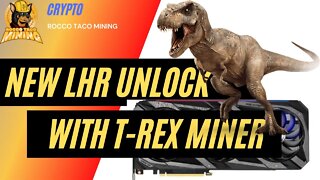 T-Rex Miner 0.25.11 LHR Unlock Improvements (RTX 3060TI/3070TI Tested))