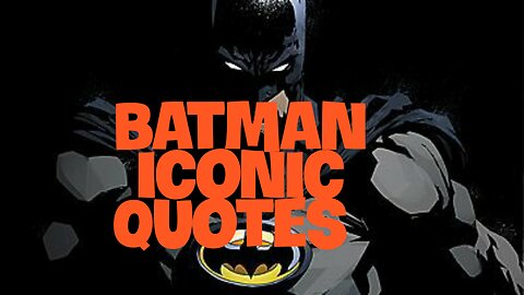 Most iconic quotes from Batman sigma attitude 😎