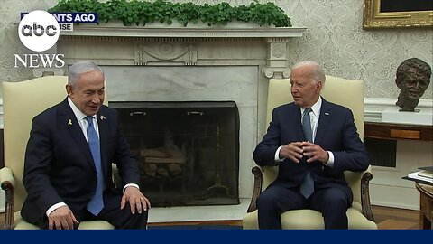 Biden and Netanyahu hold meeting at White House | VYPER ✅