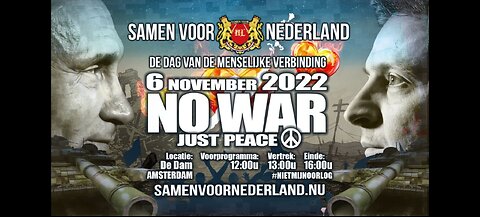 Mag een anti-oorlog demonstratie op de Dam in Amsterdam als tegendemonstranten met geweld dreigen?