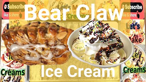 Bear Claw Ice Cream