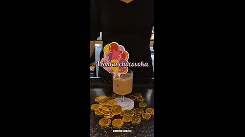 Sweet Chocolate Milk Cocktail Inspired by Willy Wonka 🍫🥛🍸