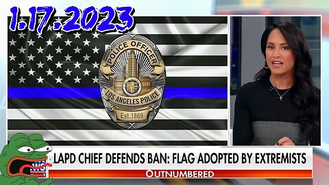 LAPD bans 'Thin Blue Line' flag, Claims It's Extremist