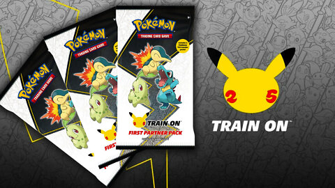 Opening Three Pokémon 25th Anniversary First Partner Packs, Johto Edition!